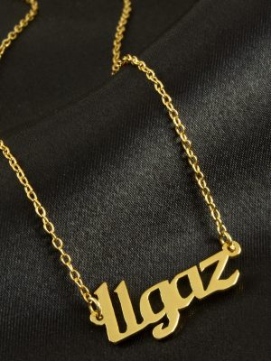 Ilgaz isimli kolye -Sarı