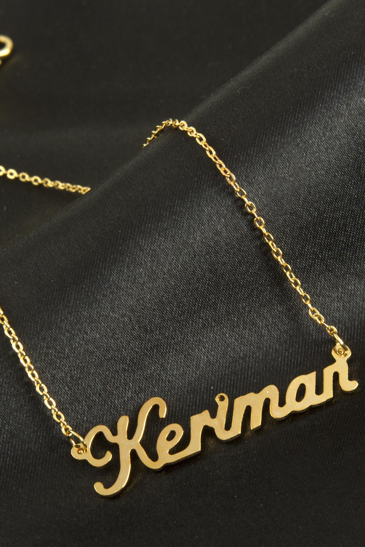 1202097_Keriman-isimli-kolye-Kisiye-Ozel-b375.jpg Keriman isimli kolye -Sarı - Görsel 1