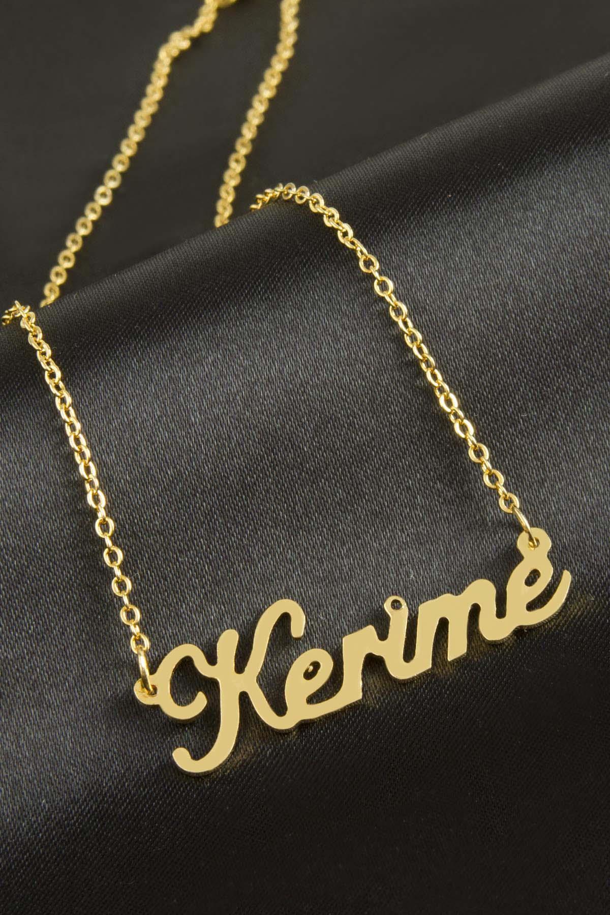 1202099_Kerime-isimli-kolye-Kisiye-Ozel-e213.jpg Kerime isimli kolye -Sarı - Görsel 1