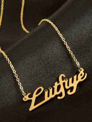 Lütfiye isimli kolye -Sarı