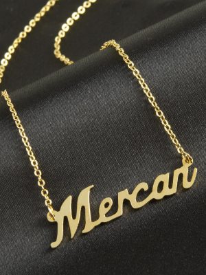Mercan isimli kolye -Sarı