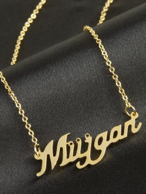 Müjgan isimli kolye -Sarı