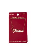 Nalan isimli kolye -Sarı - Görsel 2