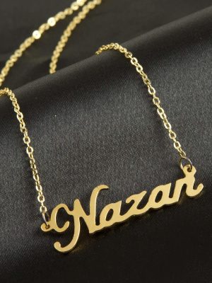 Nazan isimli kolye -Sarı