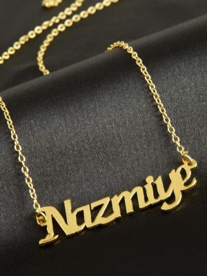 Nazmiye isimli kolye -Sarı