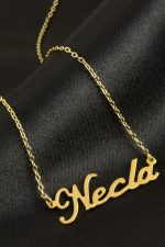 Necla isimli kolye -Sarı