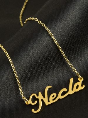 Necla isimli kolye -Sarı