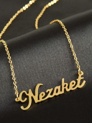 Nezaket isimli kolye -Sarı
