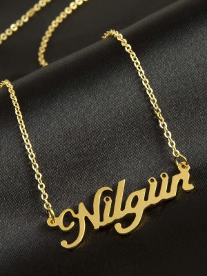 Nilgün isimli kolye -Sarı