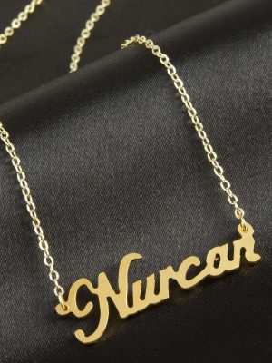 Nurcan isimli kolye -Sarı