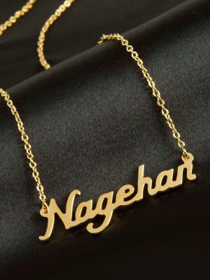 Nagehan isimli kolye -Sarı