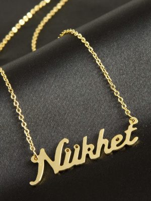 Nükhet isimli kolye -Sarı