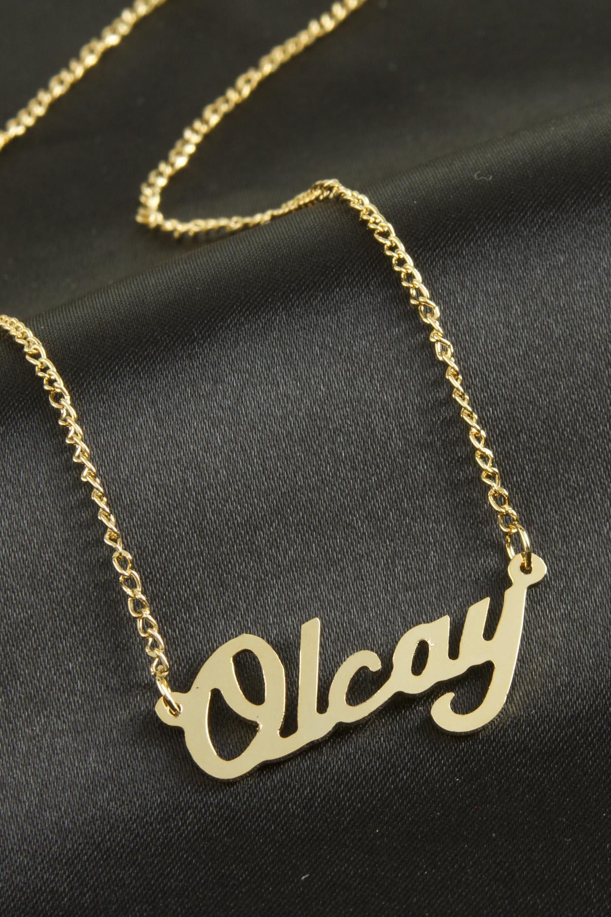 1202149_Olcay-isimli-kolye-Kisiye-Ozel-e99a.jpg Olcay isimli kolye -Sarı - Görsel 1