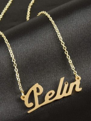 Pelin isimli kolye -Sarı