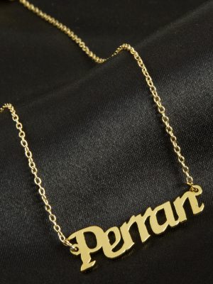 Perran isimli kolye -Sarı