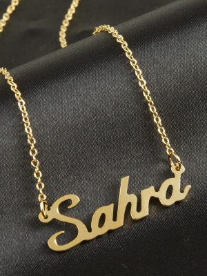 Sahra isimli kolye -Sarı