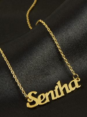 Seniha isimli kolye -Sarı