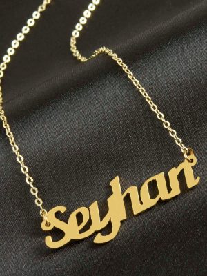 Seyhan isimli kolye -Sarı