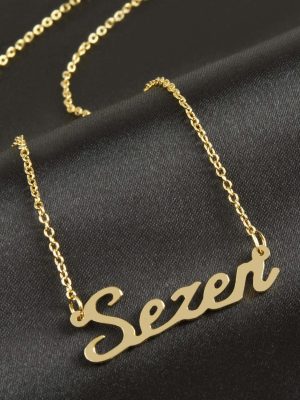 Sezen isimli kolye -Sarı