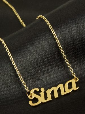 Sima isimli kolye -Sarı