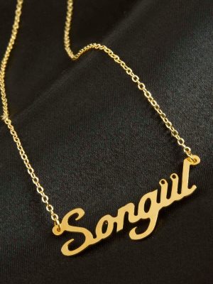 Songül isimli kolye -Sarı