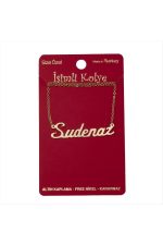 Sudenaz isimli kolye -Sarı - Görsel 2