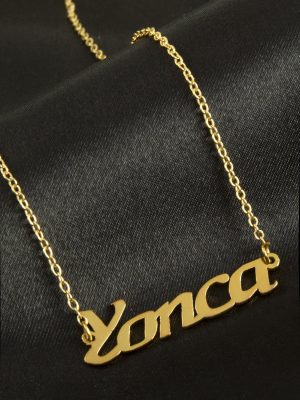 Yonca isimli kolye -Sarı