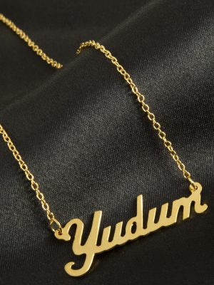 Yudum isimli kolye -Sarı