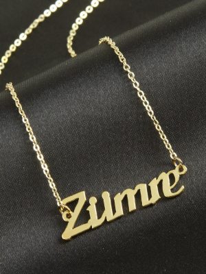 Zümre isimli kolye -Sarı