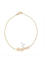 Beyhan isimli kolye -Sarı - Görsel 2