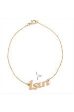 Işın isimli kolye -Sarı - Görsel 2