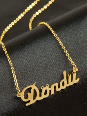 Döndü isimli kolye -Sarı