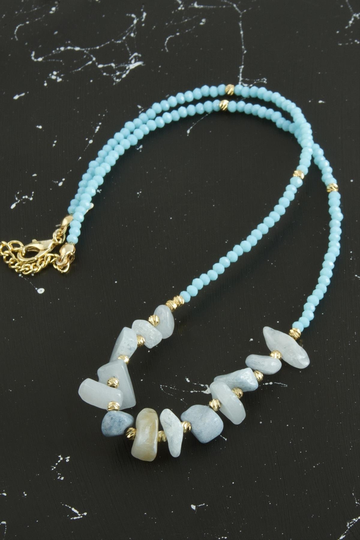 1202273_Kirik-Dogaltasli-Turkuaz-Kristal-Kolye-5237.jpg Kırık Doğaltaşlı Turkuaz Kristal Kolye-Turkuaz - Görsel 1