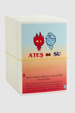 Ateş Su Bileklik Kartı-Kırmızı - Görsel 3