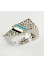 Şimşek Taşlı Yüzük-Sarı