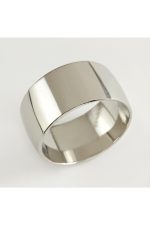 Alyans Yüzük 12 mm-Gümüş Rengi