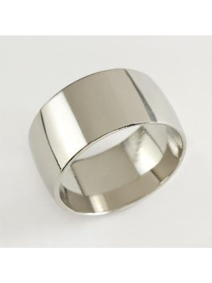 Alyans Yüzük 12 mm-Gümüş Rengi