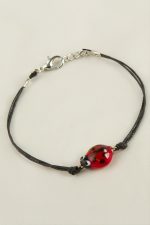 Panda Cam Bileklik-Kırmızı