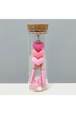 Kalp Dilek Şişesi 1 Adet-Pembe - Görsel 2