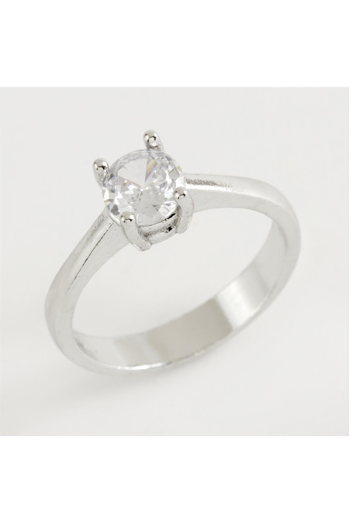 1202331_Zirkon-Tek-Tasli-Yuzuk-c160.jpg Zirkon Tek Taşlı Yüzük-Gümüş Rengi - Görsel 1