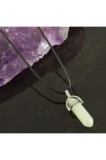 Yeşim Point Kolye-Yeşil