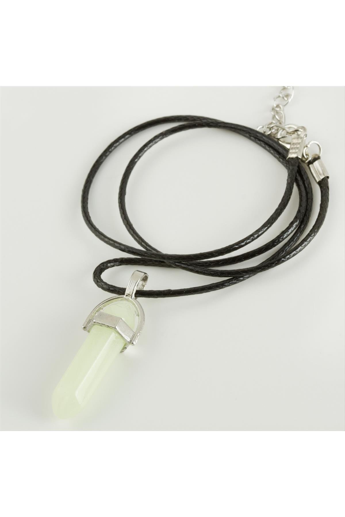 1202344_Yesim-Point-Kolye-e46a.jpg Yeşim Point Kolye-Yeşil - Görsel 2