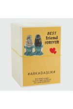 3lü Arkadaşlık Bileklik Kartı-Sarı - Görsel 2