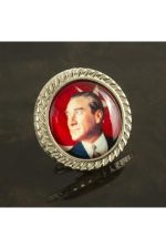 Atatürk Yaka Rozet-Gümüş Rengi - Görsel 3