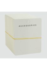 6 Delikli Beyaz Lüx Küpe Kartı-Beyaz - Görsel 3