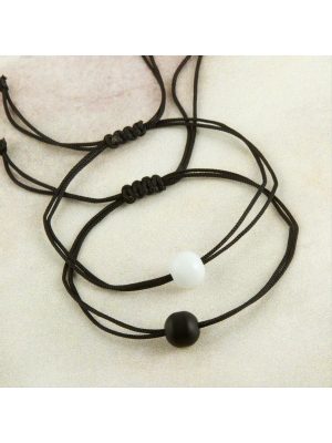 Gecem Seninle Şanslı Bileklik-Renkli