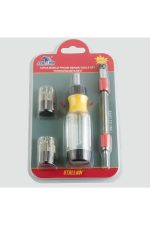 14 Adet Uçlu Tornavida Takımı-Gümüş Rengi - Görsel 2