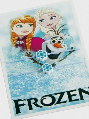 2 Adet Frozn Karakteri İp Bileklik-Renkli