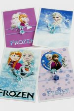 2 Adet Frozn Karakteri İp Bileklik-Renkli - Görsel 2