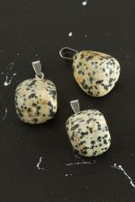 Jasper Doğaltaş Kolye Ucu-Kahverengi